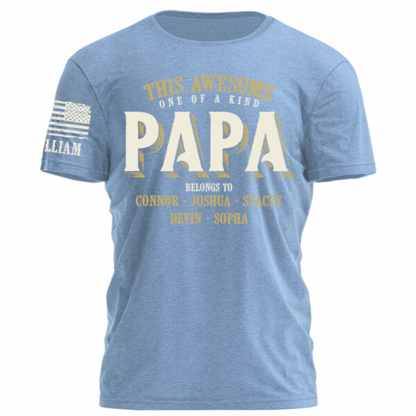 This Awesome One Of A Kind Grandpa Personalized Shirt For Grandpa Custom Nickname Kids Name Father Day Gift H2511 - Image 8