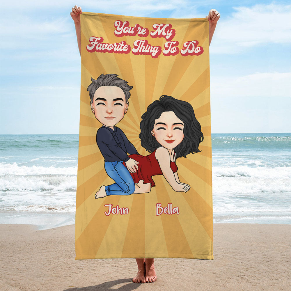 This Is Our Cuddling Towel Personalized Towel Gift For Couple
