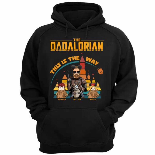 This Is The Way - Personalized Shirt For Dad Mom With Kids Family Trip Gift - Image 3