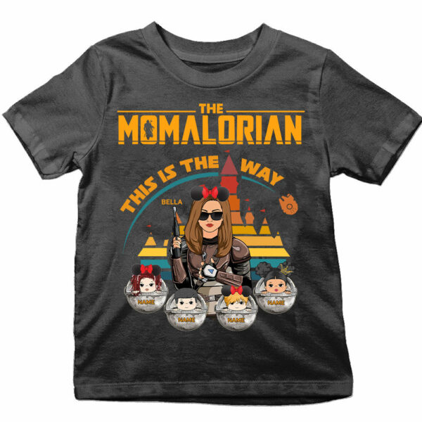 This Is The Way - Personalized Shirt For Mom Dad With Kids - Image 6