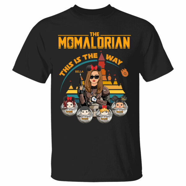 This Is The Way - Personalized Shirt For Mom Dad With Kids