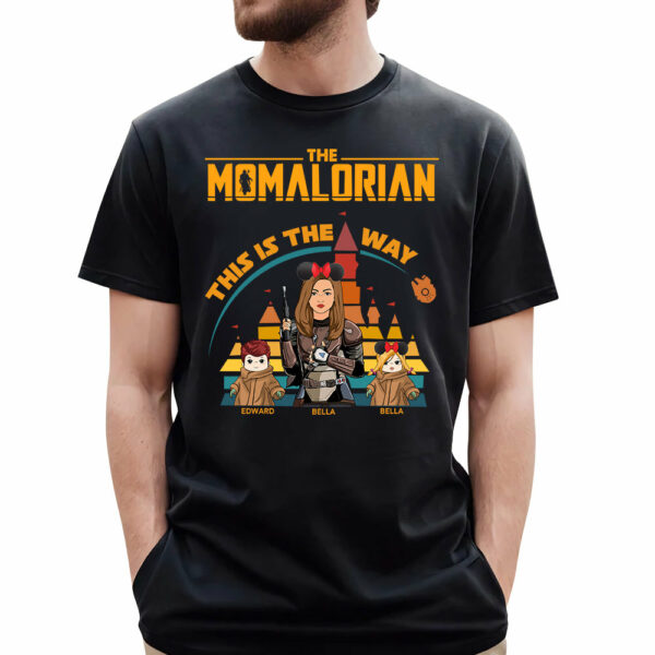 This Is The Way - Personalized Shirt For Mom Dad With Kids Family Trip Gift - Image 2