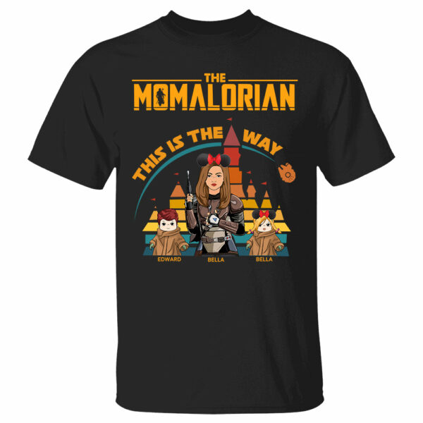 This Is The Way - Personalized Shirt For Mom Dad With Kids Family Trip Gift