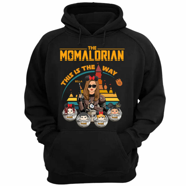 This Is The Way - Personalized Shirt For Mom Dad With Kids - Image 3