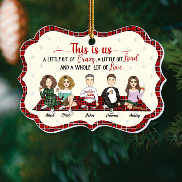 This Is Us Personalized Acrylic Ornament Gift For Family, Christmas Gift - Image 2