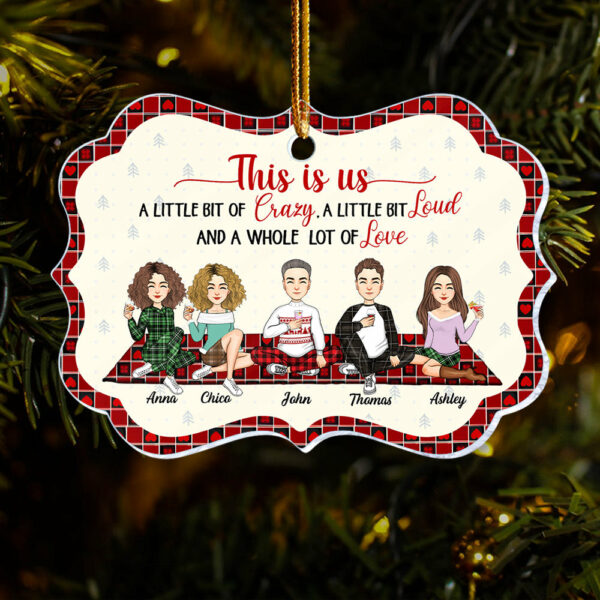 This Is Us Personalized Acrylic Ornament Gift For Family, Christmas Gift - Image 3