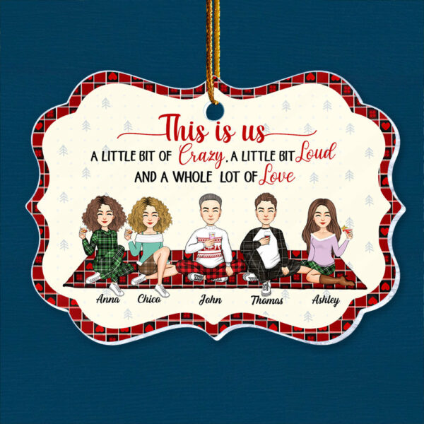 This Is Us Personalized Acrylic Ornament Gift For Family, Christmas Gift - Image 6