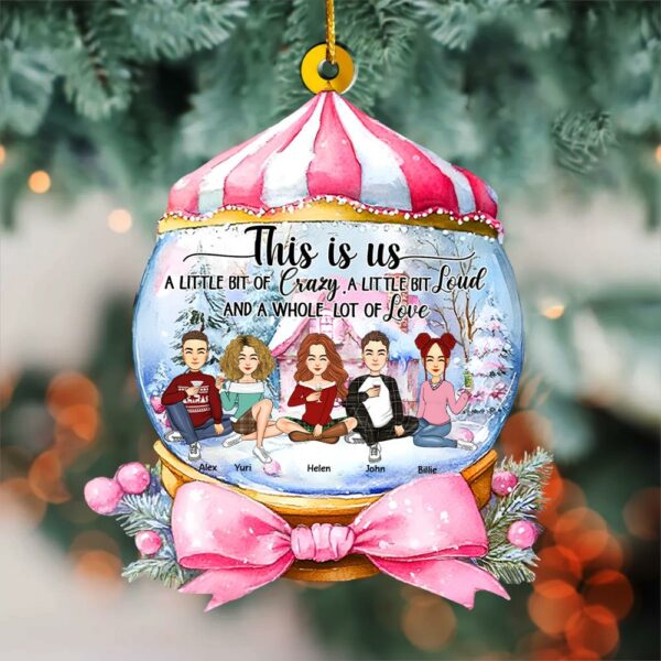 This Is Us Wonderful Time Ornament - Personalized Acrylic Ornament - Image 2