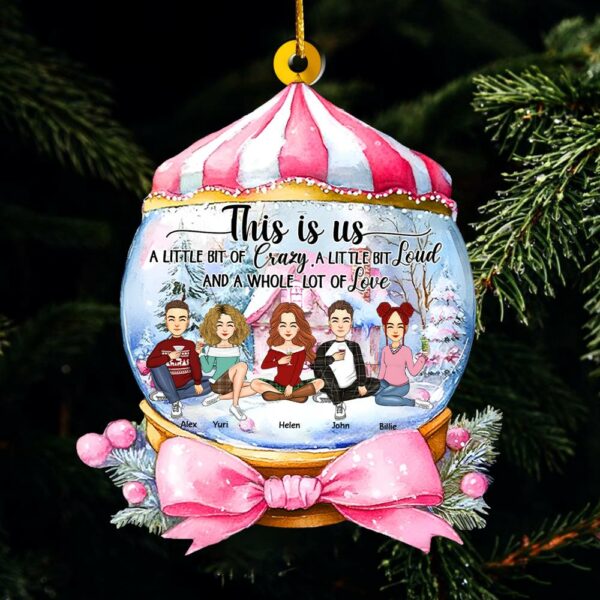 This Is Us Wonderful Time Ornament - Personalized Acrylic Ornament - Image 6