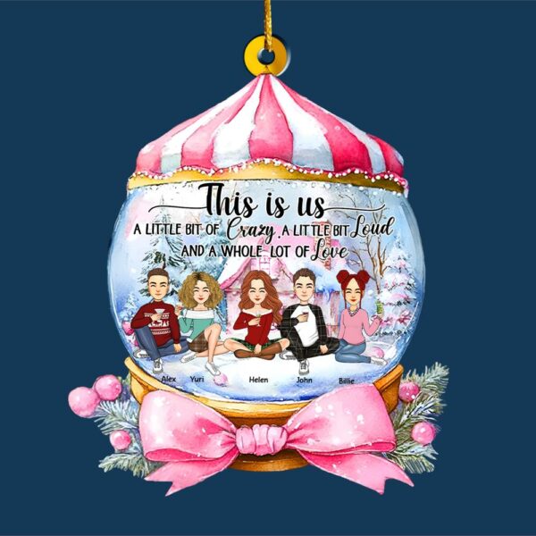 This Is Us Wonderful Time Ornament - Personalized Acrylic Ornament - Image 5