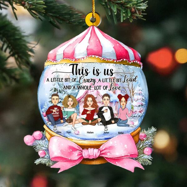 This Is Us Wonderful Time Ornament - Personalized Acrylic Ornament