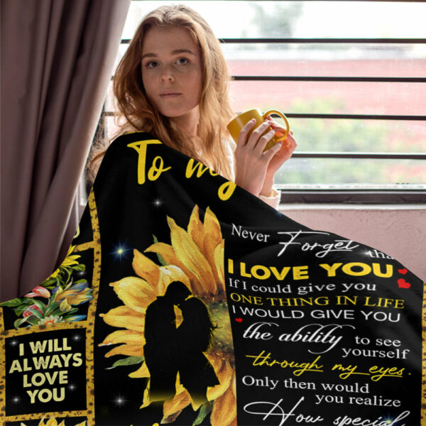 To My Wife Never Forget That I Love You Blanket For Wife - Blanket Gifts For Wife - Image 5