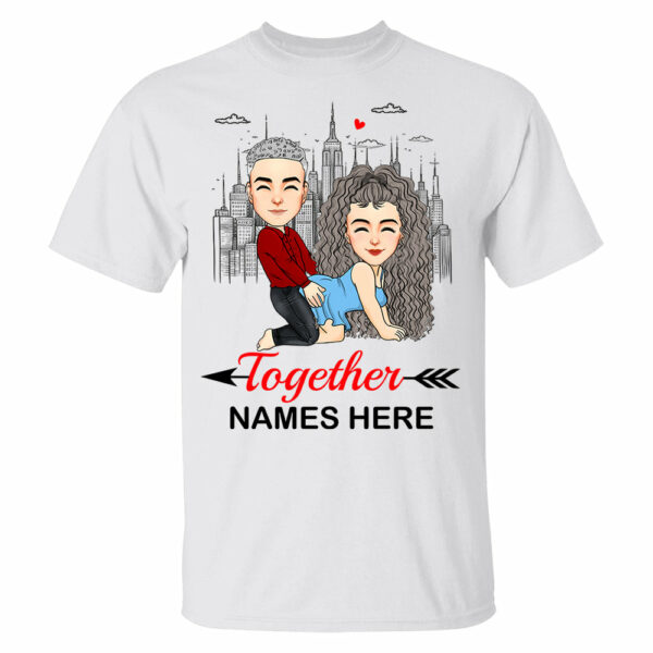 Together - Personalized Shirt For Couple - Image 2