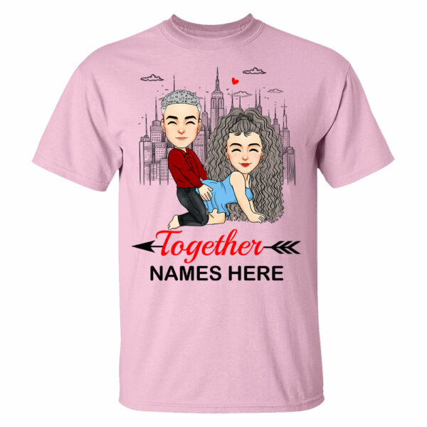Together - Personalized Shirt For Couple - Image 11