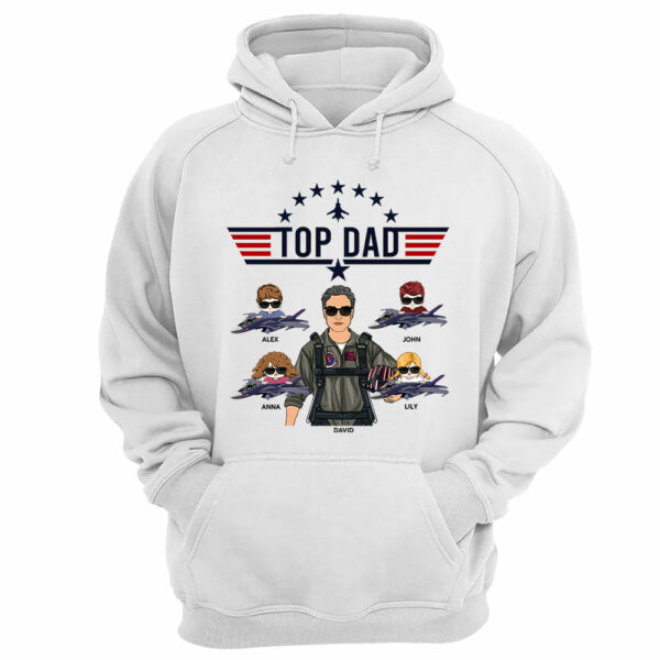 Top Dad Personalized Shirt Gift For Dad Grandpa - Image 11