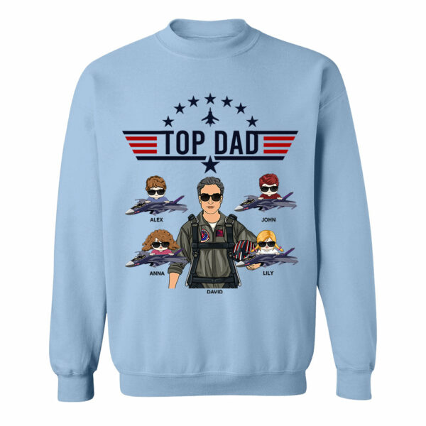 Top Dad Personalized Shirt Gift For Dad Grandpa - Image 10