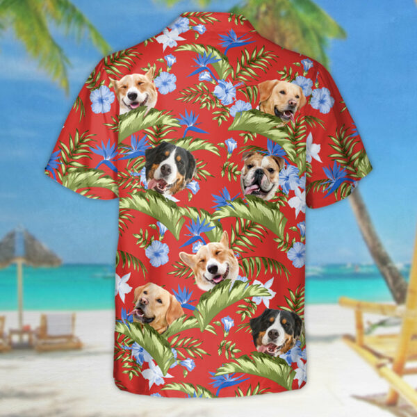 Tropical Hibiscus Orchid Palm Leaves Dog Personalized Hawaiian Shirt For Dog Lover Dog Mom Dog Dad H2511 - Image 8