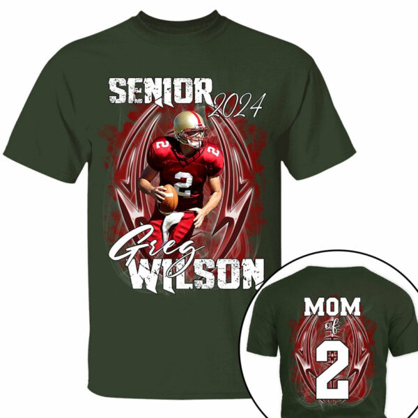 Unique Custom Game Day Shirt For Football Family Football Mom Dad Gameday Shirt H2511 - Image 3