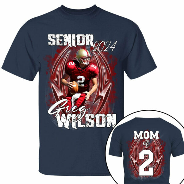 Unique Custom Game Day Shirt For Football Family Football Mom Dad Gameday Shirt H2511 - Image 2
