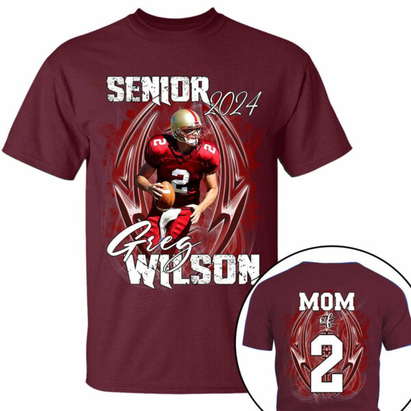 Unique Custom Game Day Shirt For Football Family Football Mom Dad Gameday Shirt H2511 - Image 4
