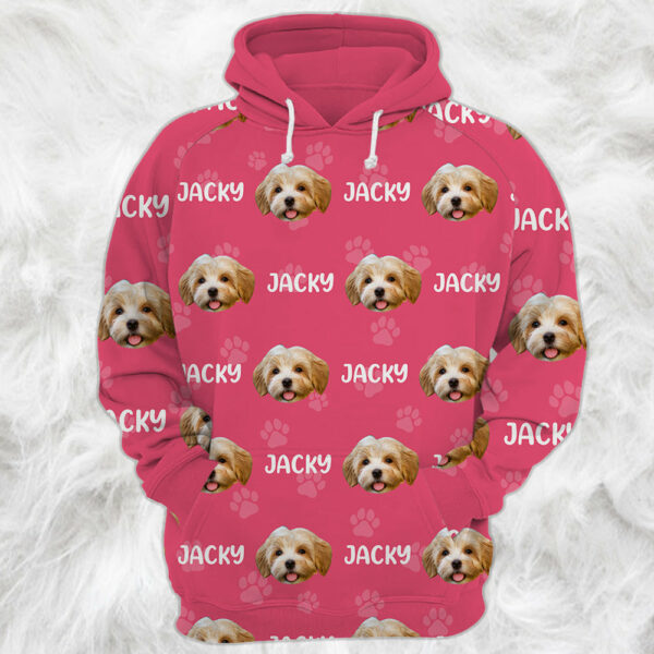 Upload Your Photo All Over Print Shirt For Dog, Cat Lovers - Custom Photo Pet - Image 5