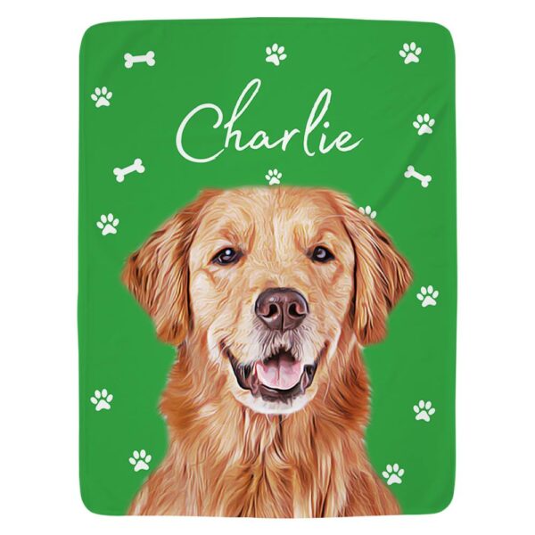 Upload Your Photo Blanket For Dog, Cat Lovers - Custom Photo Pet - Image 4