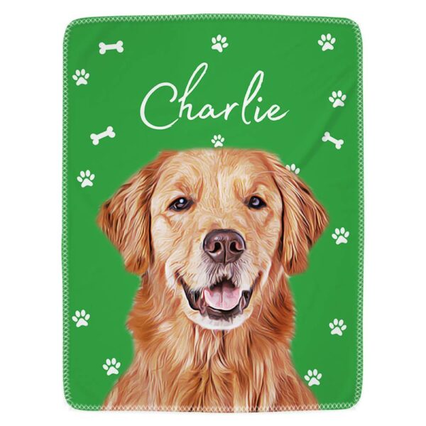 Upload Your Photo Blanket For Dog, Cat Lovers - Custom Photo Pet - Image 3