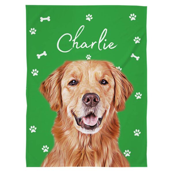 Upload Your Photo Blanket For Dog, Cat Lovers - Custom Photo Pet - Image 2