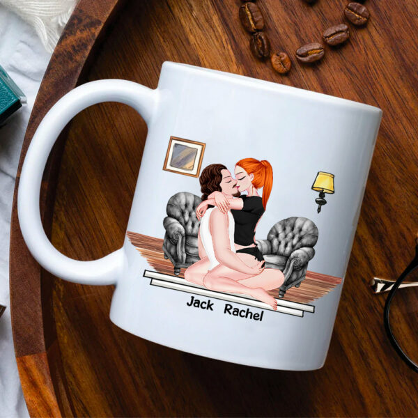 Valentine Couple - I need Vitamin "U" - Couple Mug, Couple Gifts, Valentine's Day Gifts, Valentine Mug - Personalized Mug - Image 3