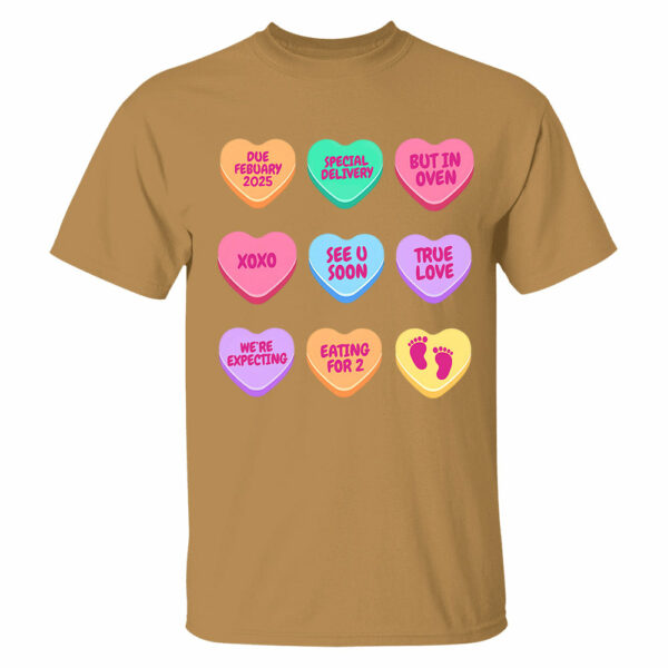 Valentine's Day Pregnancy Announcement Shirt, Valentine Baby Announcement, Valentine Baby Shower, Valentine Pregnancy Shirt, Expecting Gift - Image 11