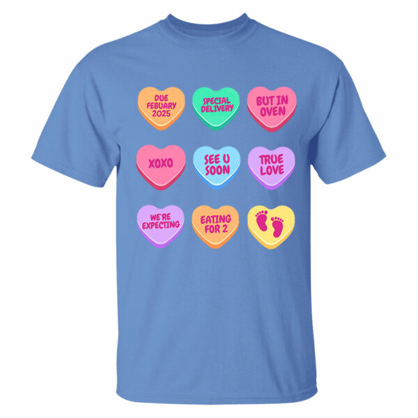 Valentine's Day Pregnancy Announcement Shirt, Valentine Baby Announcement, Valentine Baby Shower, Valentine Pregnancy Shirt, Expecting Gift - Image 6