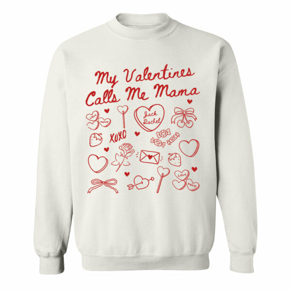 Valentines Mom Shirt Gift for Mom Valentines Day Mama Tee My Valentines Call Me Mama Gift For New Mom - Image 6