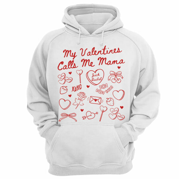 Valentines Mom Shirt Gift for Mom Valentines Day Mama Tee My Valentines Call Me Mama Gift For New Mom - Image 7