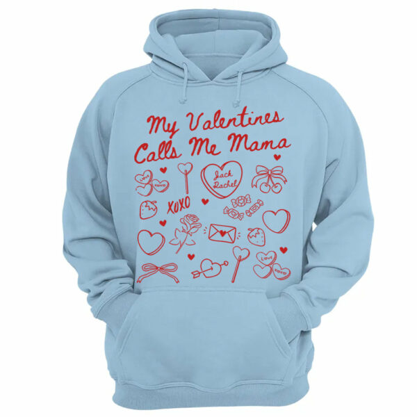 Valentines Mom Shirt Gift for Mom Valentines Day Mama Tee My Valentines Call Me Mama Gift For New Mom - Image 4