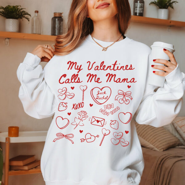 Valentines Mom Shirt Gift for Mom Valentines Day Mama Tee My Valentines Call Me Mama Gift For New Mom