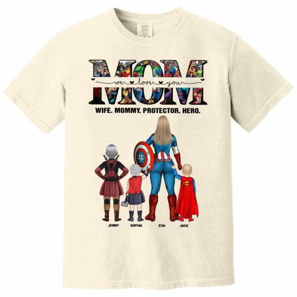 We Love You Mom, Personalized Shirt, Gift For Mother's Day T1807 - Image 11
