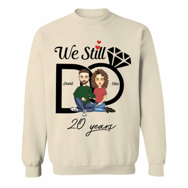 We Still Do Shirt - Wedding Anniversary T-shirts, Custom Year Custom Name Shirts - Image 5