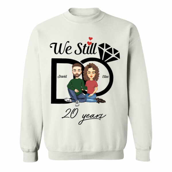 We Still Do Shirt - Wedding Anniversary T-shirts, Custom Year Custom Name Shirts - Image 6