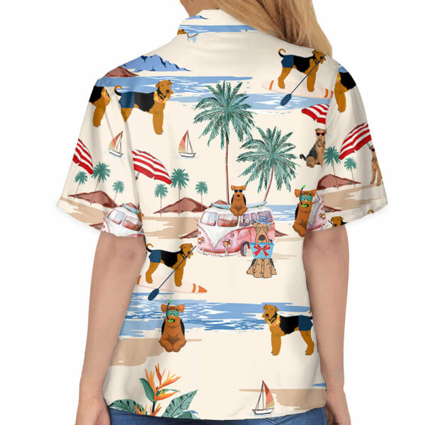 Welsh Terrier Summer Beach Hawaiian Shirt - Image 6