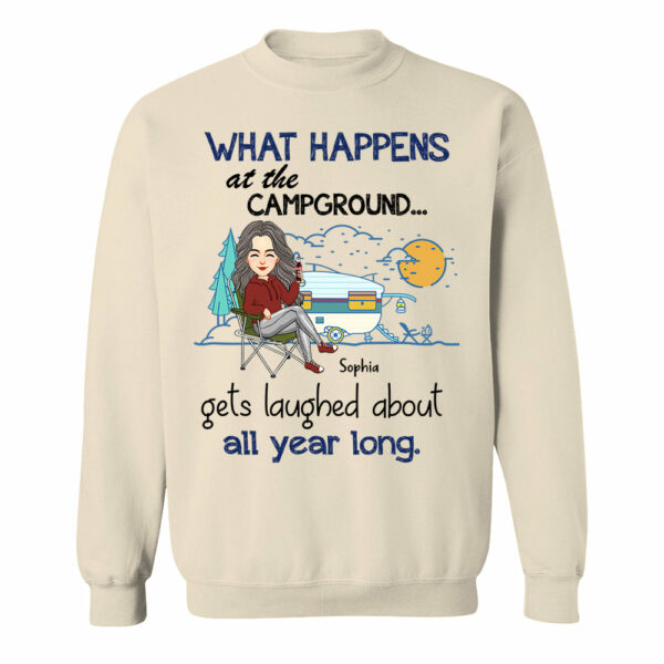 What Happens At The Campground Get Laughed About All Year Long - Personalized Shirt - Image 11