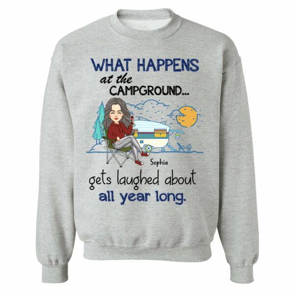 What Happens At The Campground Get Laughed About All Year Long - Personalized Shirt - Image 12
