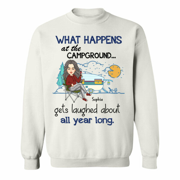 What Happens At The Campground Get Laughed About All Year Long - Personalized Shirt - Image 10