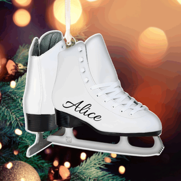 Winter Ice skating Boots Christmas Ornament Gift For Ice skating Lovers H2511 - Image 4