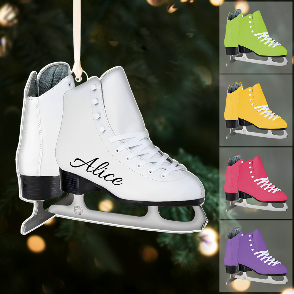 Winter Ice skating Boots Christmas Ornament Gift For Ice skating Lovers H2511