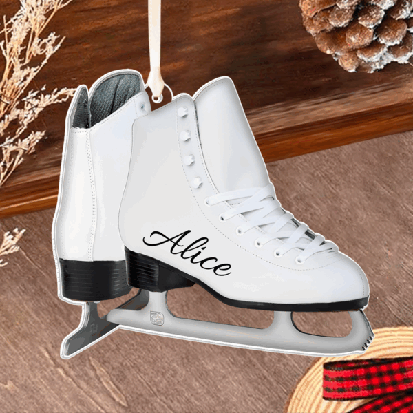 Winter Ice skating Boots Christmas Ornament Gift For Ice skating Lovers H2511 - Image 3