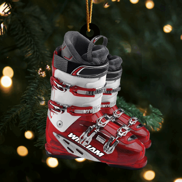 Winter Skiing Boots Christmas Ornament Gift For Skiing Lovers H2511 - Image 4