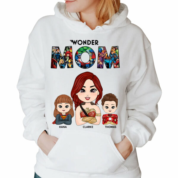 Wonder Mom Personalized Shirt - Image 4