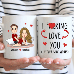 You Are My Favorite Thing To Do - Couple Personalized Custom Mug - Christmas Gift For Husband Wife, Anniversary