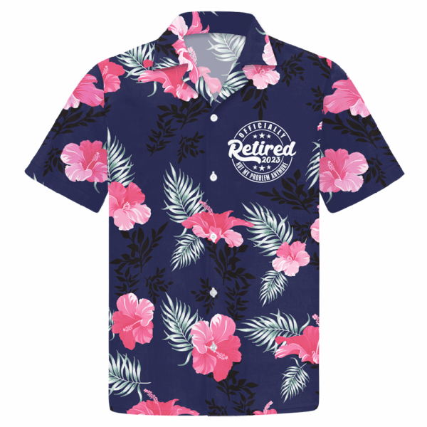 You'll Be Charged A Consulting Fee - Personalized Retirement Hibiscus Hawaiian Shirt Gift For Grandpa - Image 4