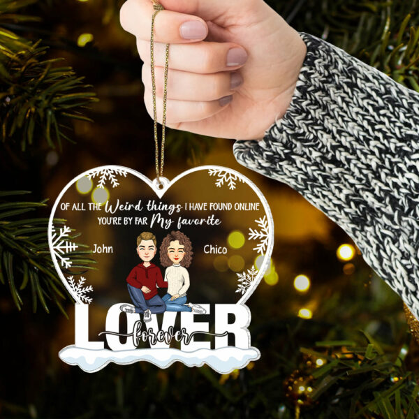 You're By Far My Favorite Personalized Ornament For Couple - Image 6